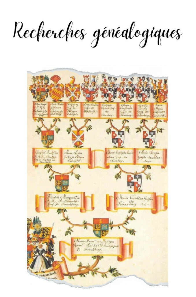 Recherches généalogiques : Biographie individuelle, Biographie familliale