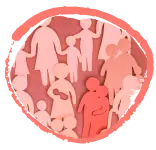 Icône génogramme familial